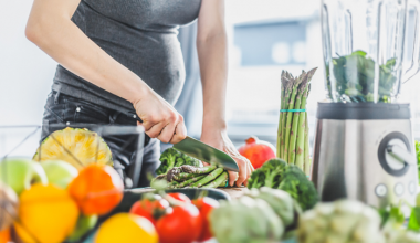 Aliméntate sano en casa durante el embarazo